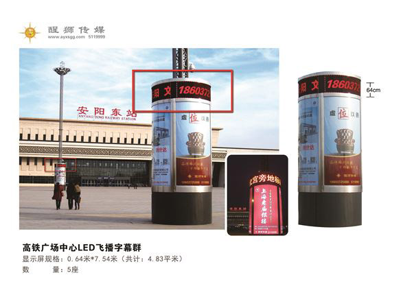 郑州高铁站广告不同投放媒体的特点